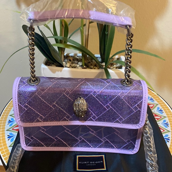 Kurt Geiger Handbags - Kurt Geiger London Kensington Vinyl Shoulder Bag
